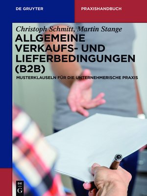cover image of Allgemeine Verkaufs- und Lieferbedingungen (B2B)